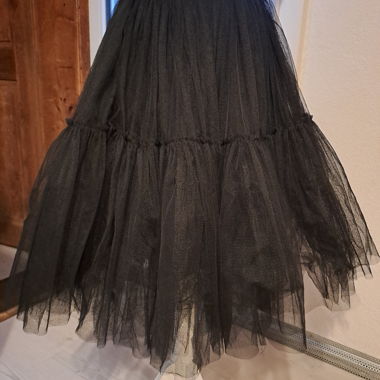 Gonna di Tulle Nera - Rock/ Petty coat