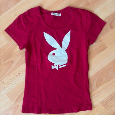 Y2K Playboy Red T-Shirt