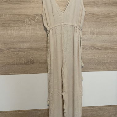 Salopette beige