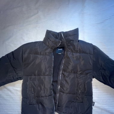 Doudoune noire hiver 