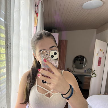 weisses tanktop