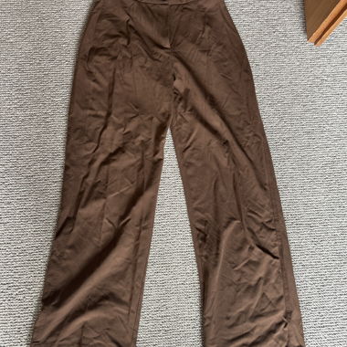 braune stoffhosen