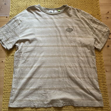 T-shirt Quicksilver marrone