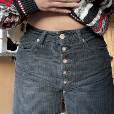 Kord wide leg Hose