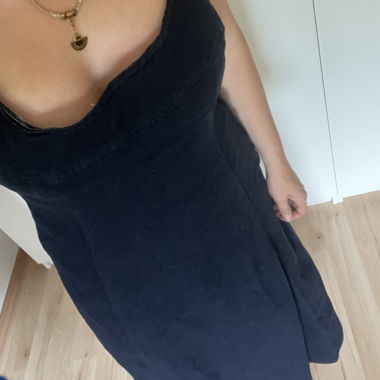 Robe maxi en jean