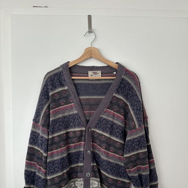 Oversized Vintage Cardigan
