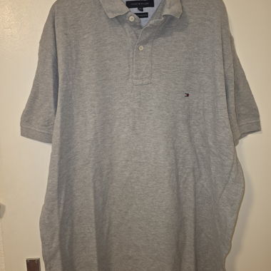 Tommy Hilfiger Polo Grau XXL Vintage 2012