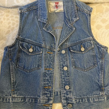 Levi’s vintage denim vest for women size S
