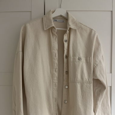 Jeans Hemd creme