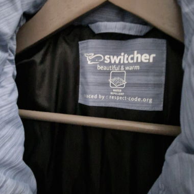 Gilet trapuntato Switcher azzurro chiaro