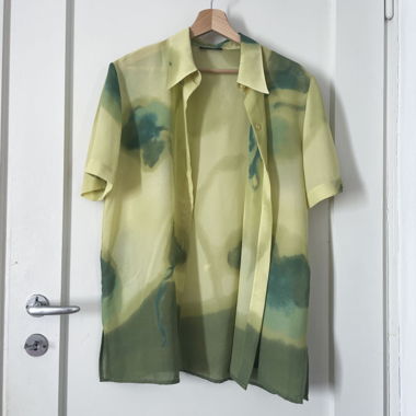 Sheer button up/blouse