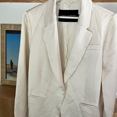 Creme- Offwhite farbener Blazer