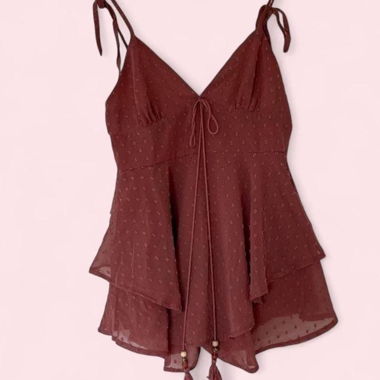 Robe courte rose avec cache-maillot de plage en short