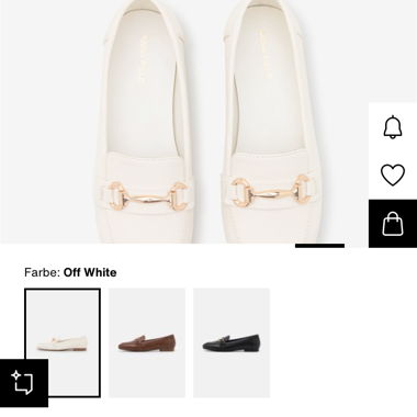 Mocassins Anna Field en offwhite