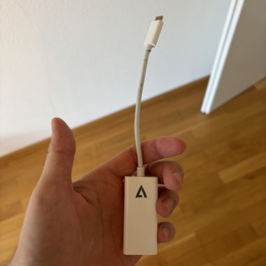 USB-C-auf-Ethernet-Adapter