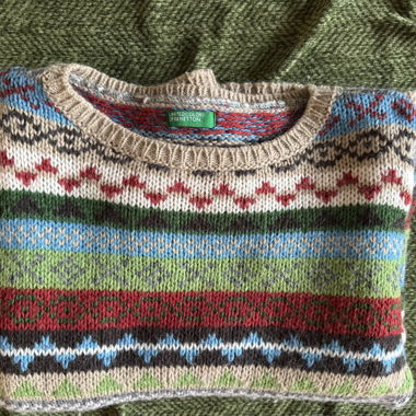 Benetton wool sweater