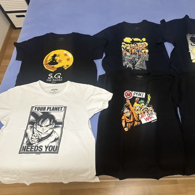 Lots t-shirt DBZ 