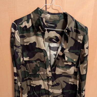 Camouflage Bluse