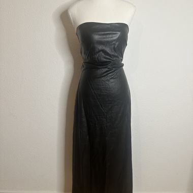 Vestito in ecopelle
