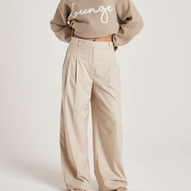 Pantalon de lounge beige XS