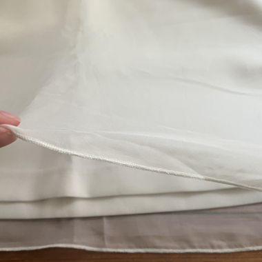 Jupe courte en satin Pull&Bear