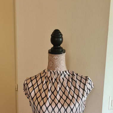 Pink Silky-Viscose Blouse