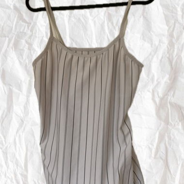 Striped Spaghetti Top