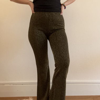 glänzende Hose