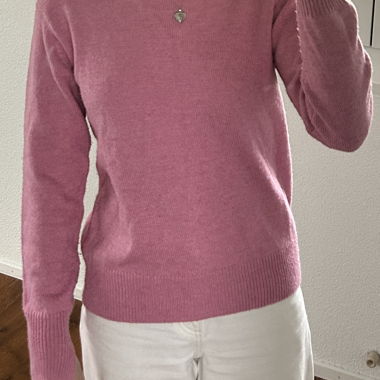 Rosa Strickpullover