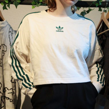 Adidas cropped Sweatshirt