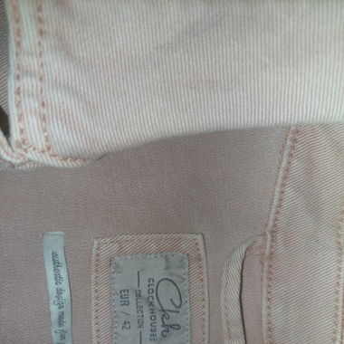 Rosa Jeansjacke 