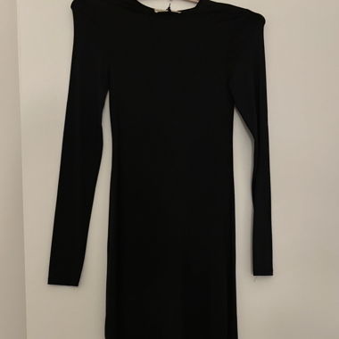 maxi kleid schwarz 