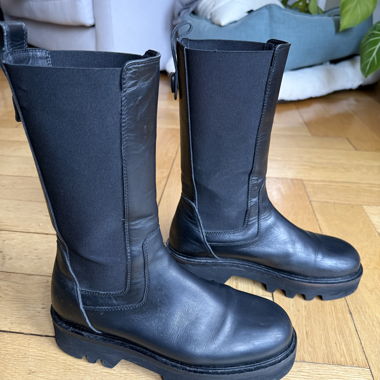 Furla Lederstiefel