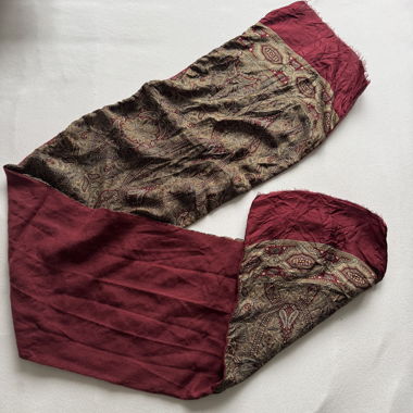 Burgundy Scarf
