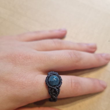 Anello Vintage Boho in Macramè