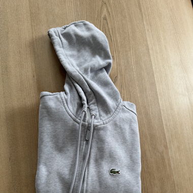 LaCoste Zipper Grau