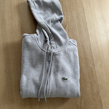 LaCoste Zipper Grau