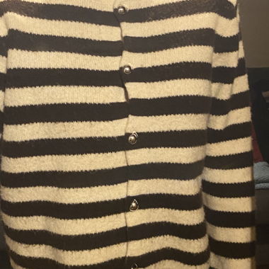 MNG Streifen-Cardigan