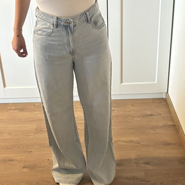 Jeans ampio chiaro