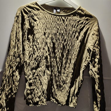 Khaki basic longsleeve Top