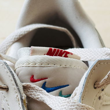 NIKE Air Force 1 Fontana/react in Pearl White