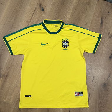 Nike Brasil CBF Fussballtrikot Gelb XL