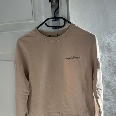 Sweatshirt beige