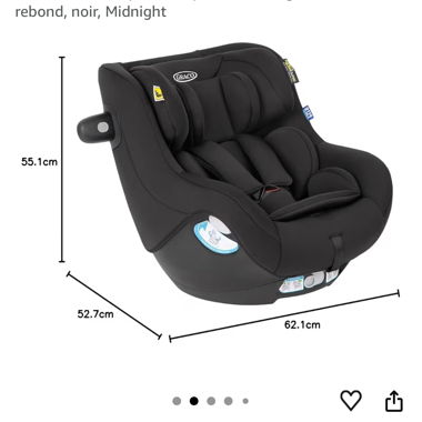 Seggiolino Graco SnugGo i-Size R129 con base ISOFIX