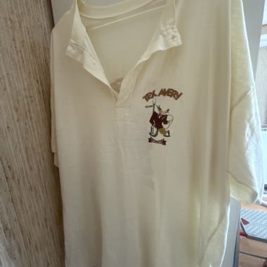 Cream White Tex Avery T-shirt (or nightshirt)