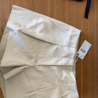 Mango Shorts Leder