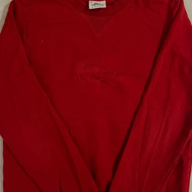 Felpa Lacoste Sport rossa