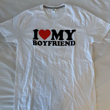 “J'aime mon copain” Tshirt