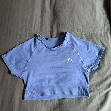 Oner Active Blue cropped sport top