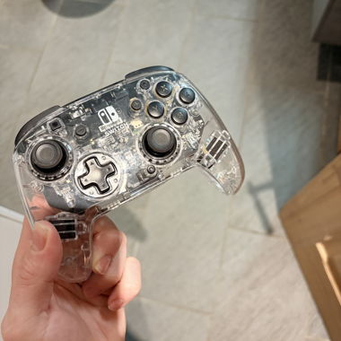 Manette transparente Nintendo Switch